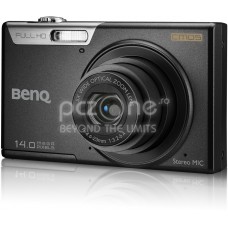 Aparat foto digital Benq LR100 14MP CMOS Panasonic, filmare 1080p 30 FPS, HDMI output Black + geanta + acumulator + incarcator